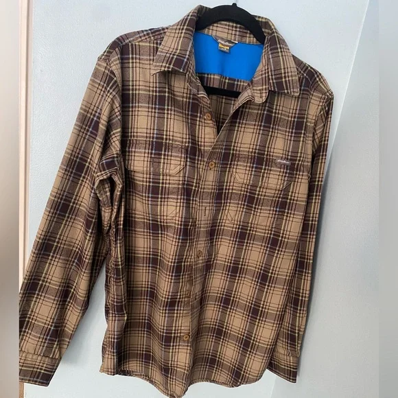 Eddie Bauer Plaid Men's Shirt size M - Picture 1 of 3